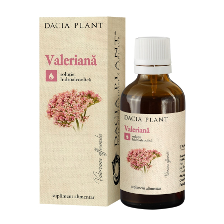Sistem Nervos - Tinctura de valeriana Dacia Plant 50 ml