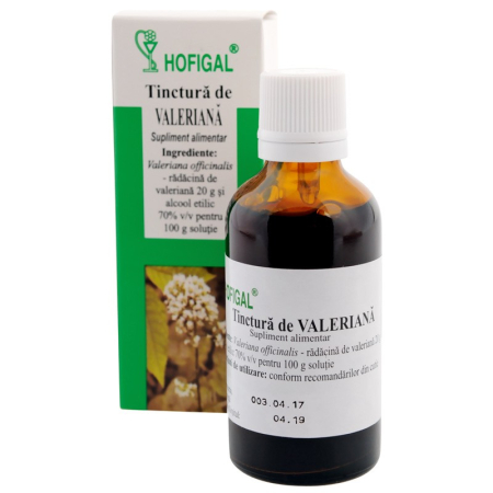 Tincturi si Gemoderivate - Tinctura Valeriana X 50ML - Hofigal
