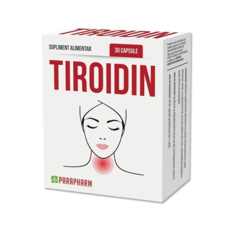 Multivitamine si minerale adulti - Tiroidin X 30 capsule Parapharm