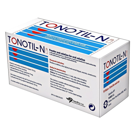 Boli Neurovegetative - Tonotil N 10 flacoane, VIANEX S.A., PLANT A - GRECIA