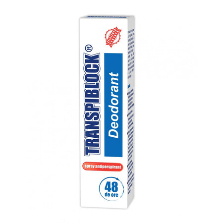 Ingrijire personala - Transpiblock Spray Antiperspirant 72H X 150ML - Zdrovit