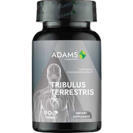 Multivitamine si minerale adulti - Tribulus Terrestris 1000 mg 90 tablete Adams Vision