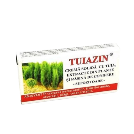 Vitamine Si Suplimente - Tuiazin, 10 Supozitoare