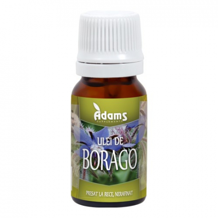 Aștept un bebeluș! - Ulei de Borago (Limba mielului), Adams Supplements, 10ml