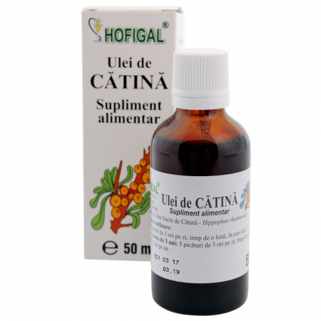 Produse autohtone - Ulei de Catină, 50 ml