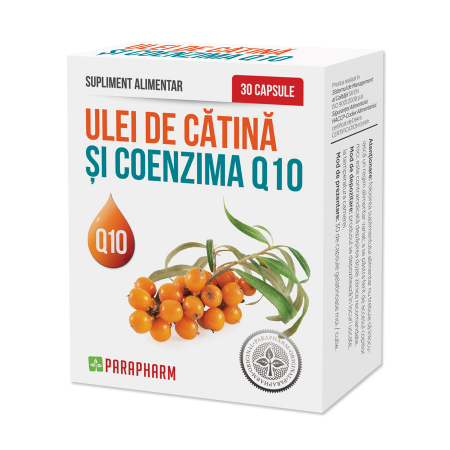 PRODUSE - Ulei De Catină Si Coenzima Q10 X 30 Capsule