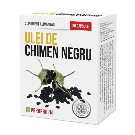 Ingrijire Corp - Ulei de chimen negru Parapharm 30 capsule