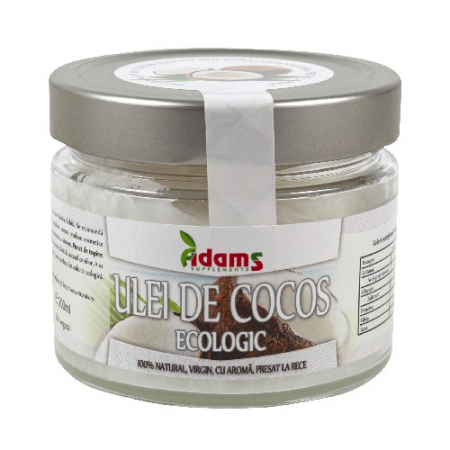 Pielea mea , frumoasă și îngrijită - Ulei de cocos ecologic, 200 ml