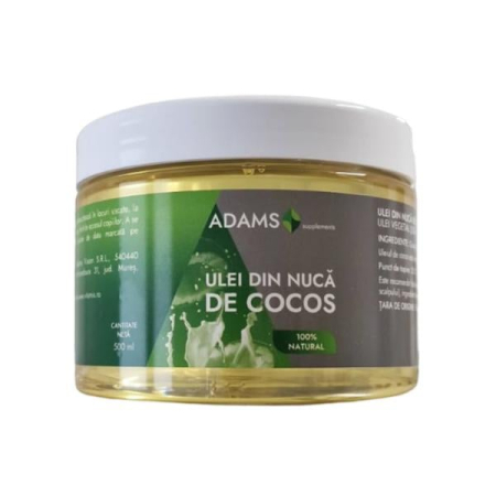 Ingrijire Corp - Ulei din nucă de cocos Adams Vision 500 ml
