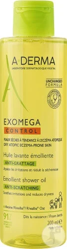 Dermato-Cosmetice - Ulei emolient de dus Exomega Control, 500 ml