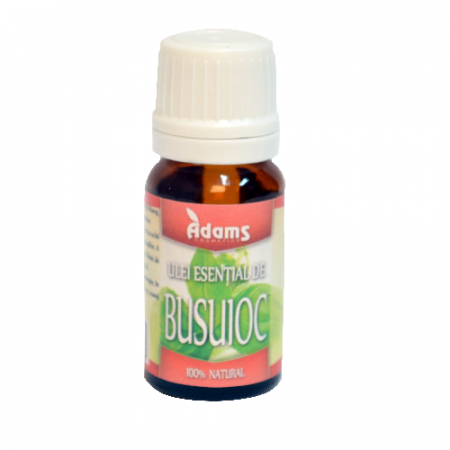 Hapciu! Mă doare gâtul! Tușesc! - Ulei esential de busuioc, 10 ml