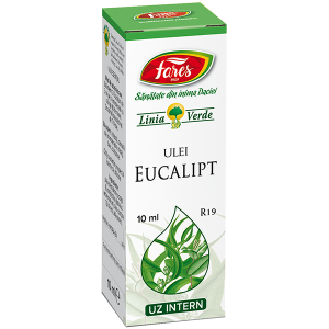 Uleiuri esentiale - Ulei esențial de eucalipt 10 ml Fares