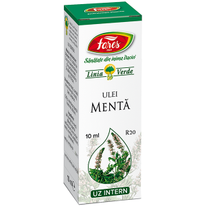 Aromaterapie - Ulei esențial de mentă Fares 10 ml