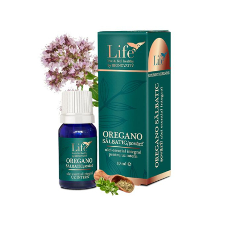 Ingrijire Personala - Ulei Integral Oregano Sălbatic Life X 10 ml DVR Pharm