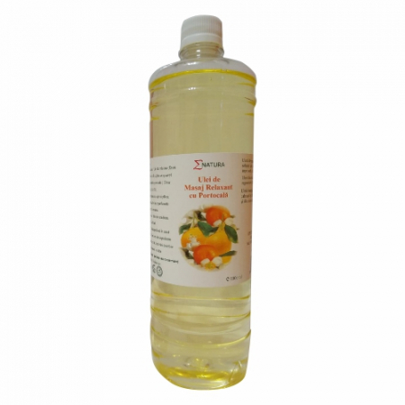 Relaxare - Ulei de masaj relaxant cu portocala, 1000 ml