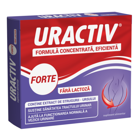 Vitamine Si Suplimente - Uractiv Forte Fara Lactoza X 10Cps