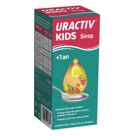 Altele - Uractiv Kids Sirop 1+ , 150 ML