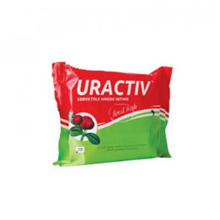 PRODUSE - Uractiv Servetele Umede Intime , 20 Bucati