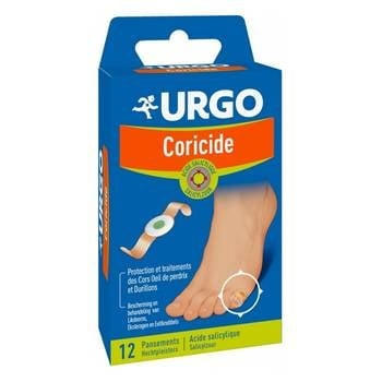 Plasturi - Urgo Coricide Plasturi 12 bucăți
