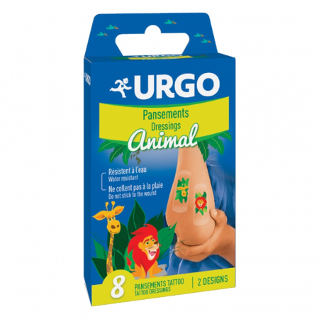 PRODUSE - Urgo Jungle Tattoo Plasturi X 8Buc