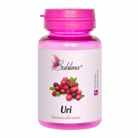 Produse autohtone - Sublima Uri, 60 comprimate