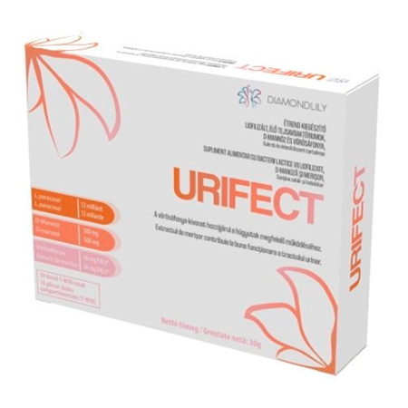 Multivitamine si minerale adulti - Urifect X 10Plicuri Dublu Comp.