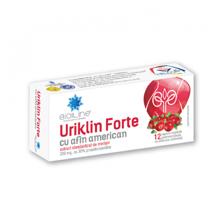 Circulatie periferica deficitara - Uriklin Forte cu afin american