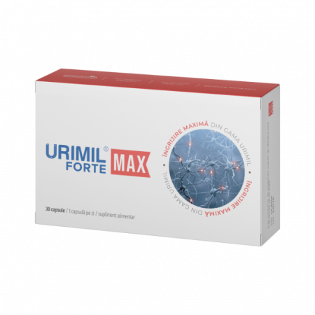 Multivitamine si minerale - Urimil Forte Max 30 capsule, Farma-Derma