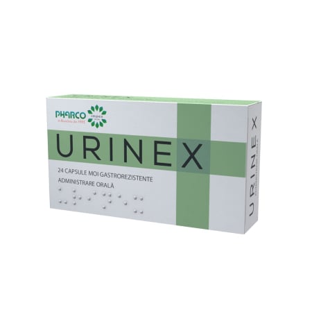 Urologie - Urinex, 24 Capsule Moi Gastrorezistente
