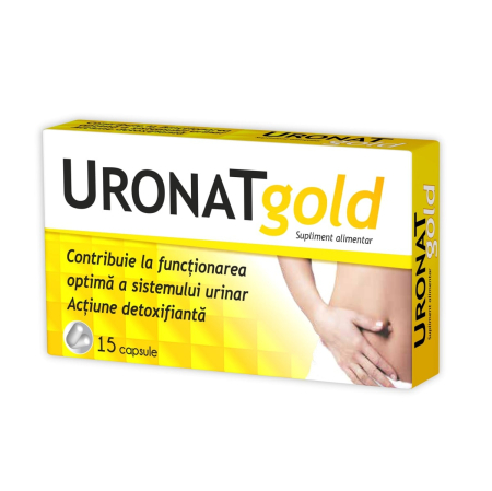 Vitamine Si Suplimente - Uronat Gold NATUR PRODUKT 15 capsule