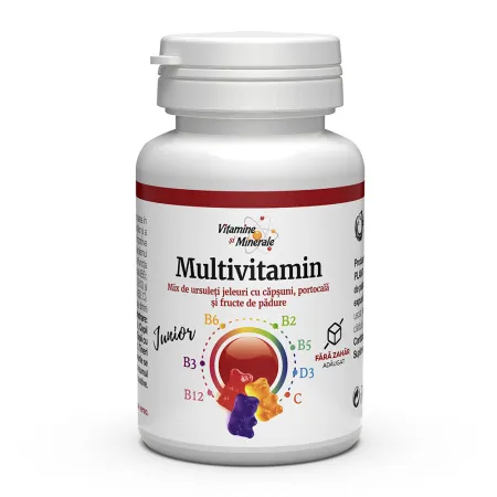 Puiul mamei - Ursuleti Jeleuri Cu Fructe Multivitamin Junior , 20 jeleuri