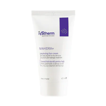 PRODUSE - Ivatherm Ivahidra+ Crema hidratanta pentru ten uscat, 40 ml