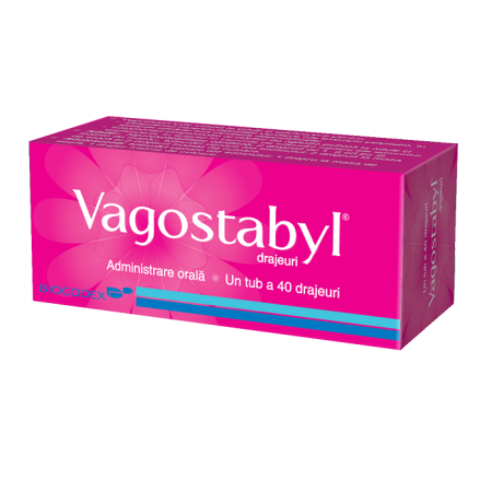 Boli Neurovegetative - Vagostabyl, 40 Drajeuri