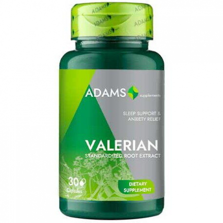 Produse autohtone - Valeriana 300mg , 30 capsule