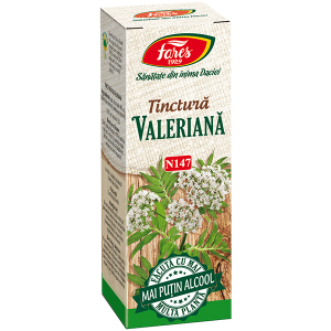 Produse autohtone - Tinctura Valeriana (N147), 50 ml