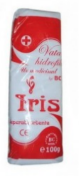 PRODUSE - Iris Vata hidrofila, 100 g