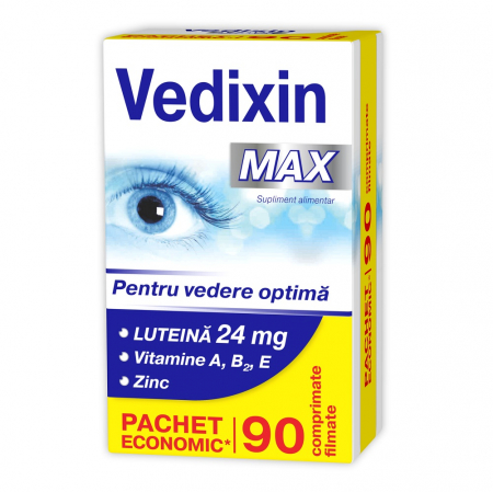Vreau să fiu sănătos! - Vedixin Max X 90 Comprimate
