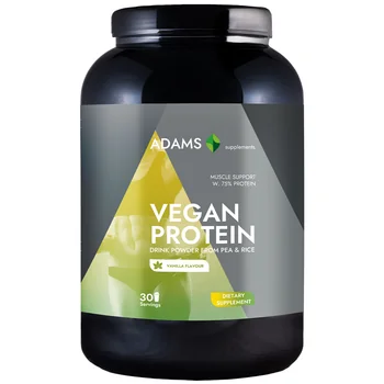 Nutritie sportiva si hidratare - Vegan Protein Vanilie Pudra X 908G