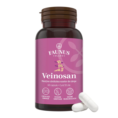 Capsule și comprimate - Veinosan - 60 capsule