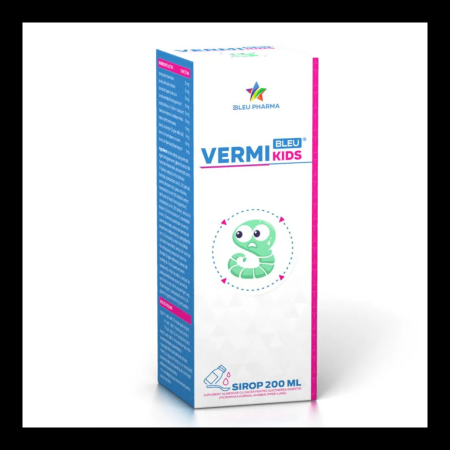 Gemoderivate - VermiBleu Kids Sirop 200ML – Antiparazitar Natural pentru Copii