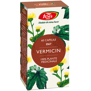 Enzime digestive - Vermicin D67 Fares 60 capsule