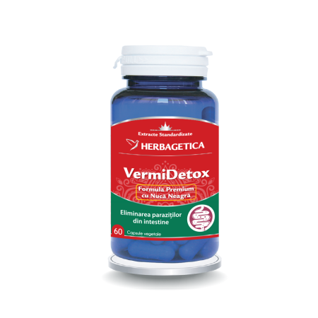 Alergii - VermiDetox X 60Cps - Herbagetica