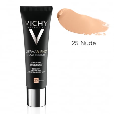 PRODUSE - Fond De Ten Corector Dermablend 3D 25 Nude X 30ML - Vichy