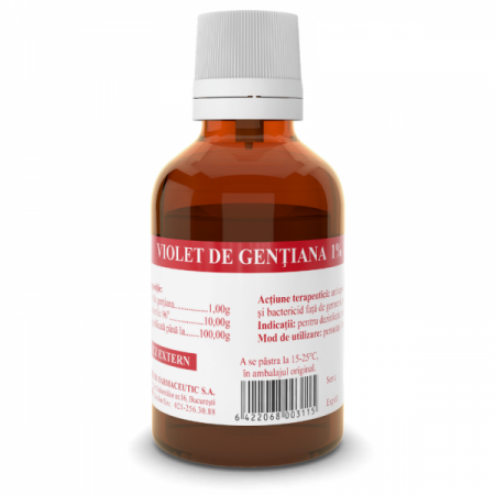 PRODUSE - Violet De Gențiană Solutie 1% X 25ML