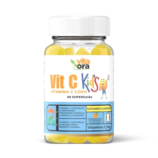 Imunitate adulti - Vit C Kids Vitamina C Copii 60 jeleuri VitaOra