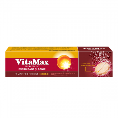 Oferte și reduceri - VitaMax, 20 comprimate efervescente