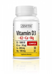 Aștept un bebeluș! - Vitamin D3+K2+Ca+Mg Complex
