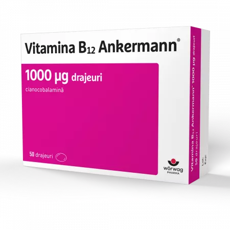 Altele - Vitamina B12 Ankermann Vital, 50 Comprimate