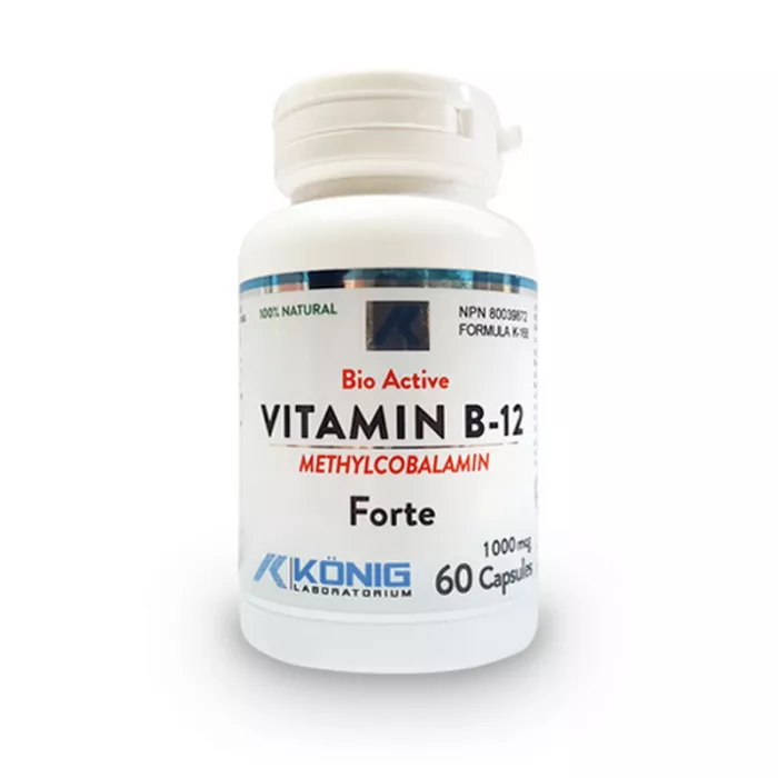PRODUSE - Bio Active Vitamin B-12 Forte 1000 mcg, 60 capsule
