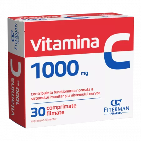 Imunitate - Vitamina C 1000 mg , 30 comprimate filmate